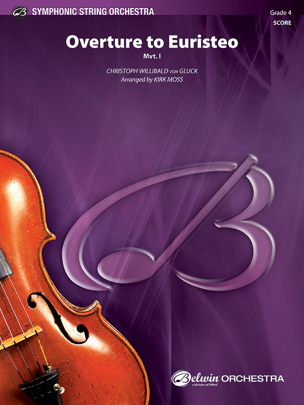 Overture to Euristeo: Viola Sheet Music Preview