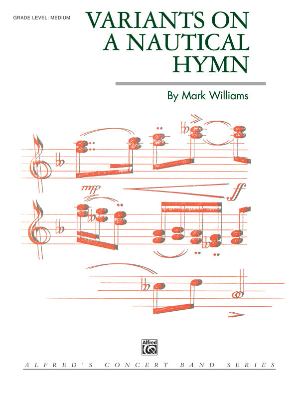 Variations on a Nautical Hymn: E-flat Alto Saxophone Sheet Music Preview
