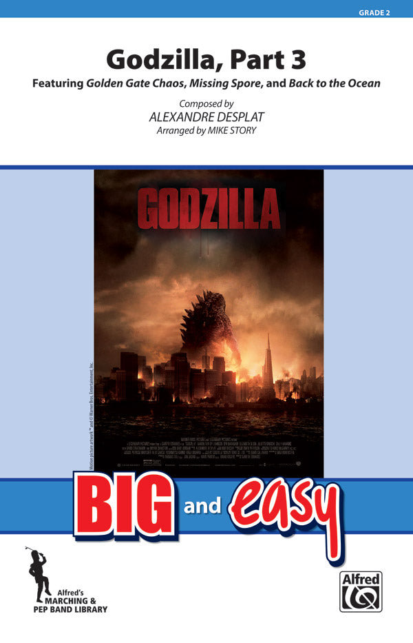 Godzilla, Part 3: Xylophone Sheet Music Preview