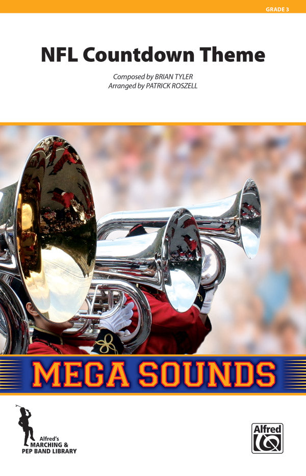 NFL Countdown Theme: Optional Alto Sax Sheet Music Preview