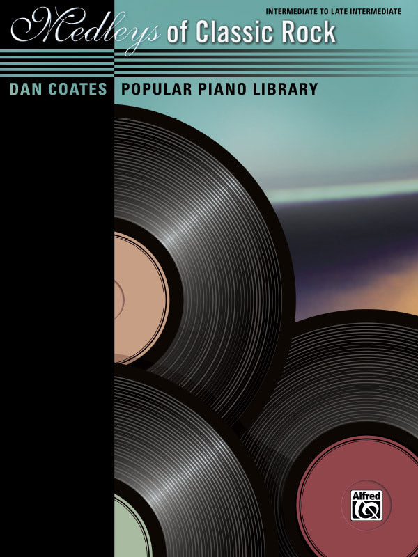 Dan Coates Popular Piano Library: Medleys of Classic Rock Cover Image