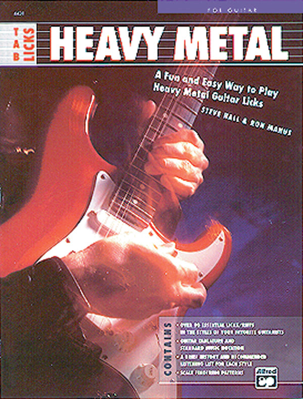 TAB Licks: Heavy Metal Cover Image