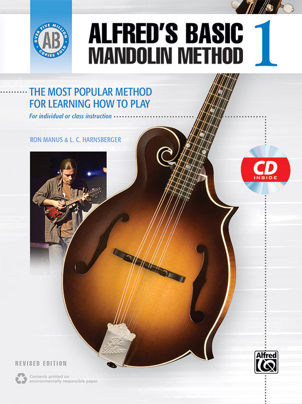 Alfred's Basic Mandolin Method 1 (Revised) Cover Image