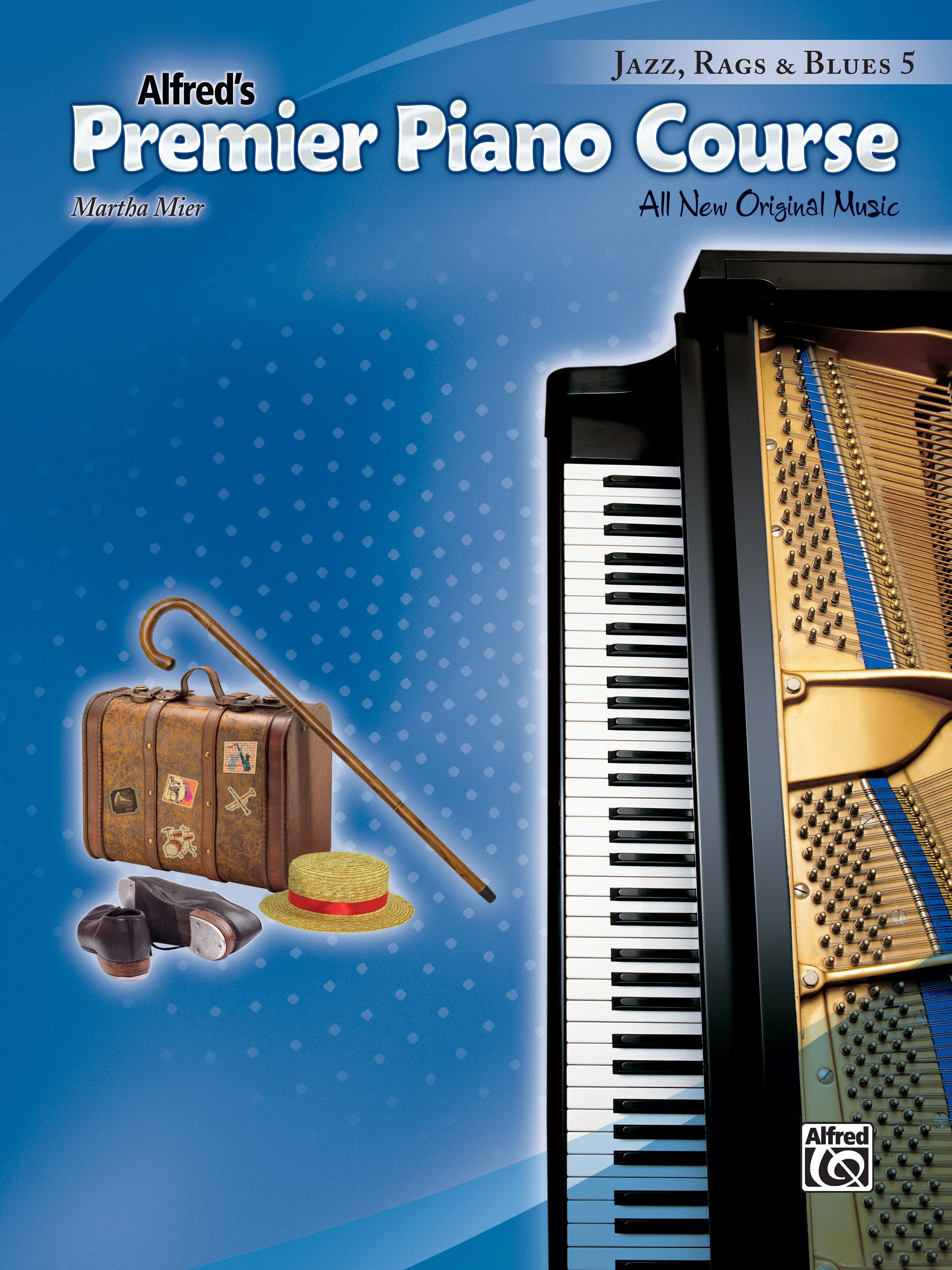 Premier Piano Course, Jazz, Rags & Blues 5: All New Original Music Sheet Music Preview