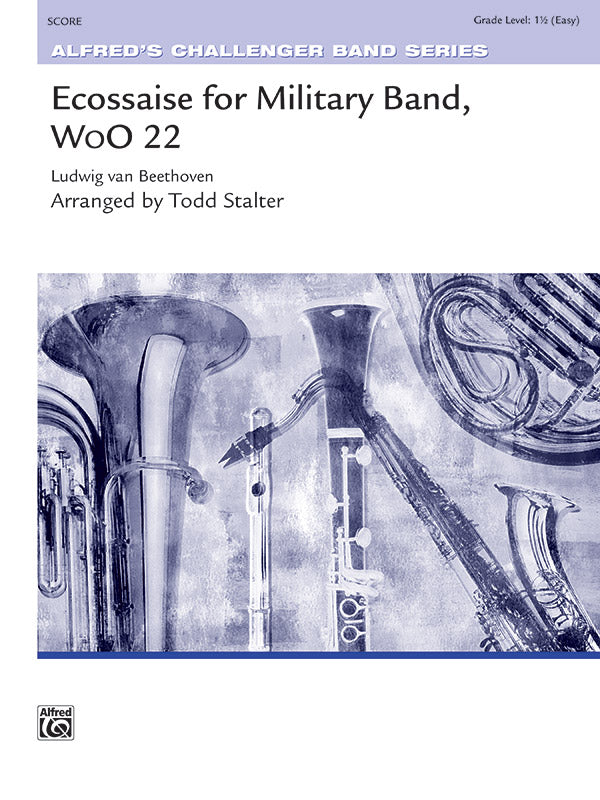 Ecossaise for Military Band, WoO 22: Bassoon Sheet Music Preview