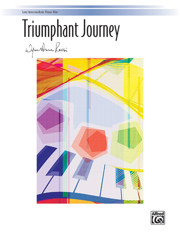 Triumphant Journey - Piano Trio (1 Piano, 6 Hands) Sheet Music Preview