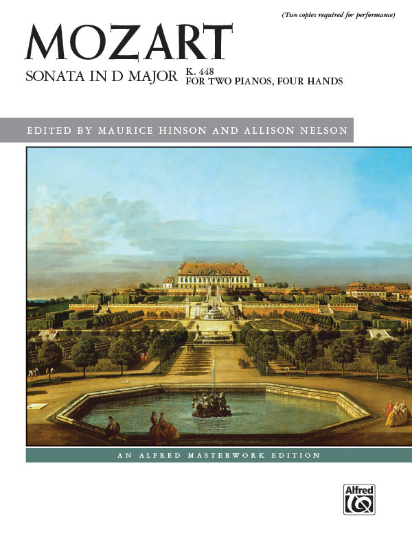 Mozart: Sonata in D Major, K. 448 - Piano Duo (2 Pianos, 4 Hands) Sheet Music Preview