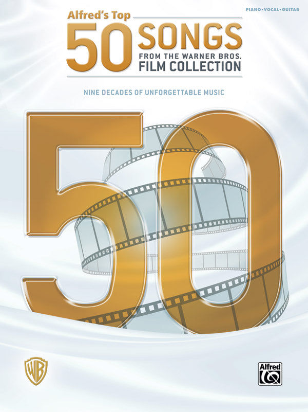 Alfred's Top 50 Songs from the Warner Bros. Film Collection Cover Image