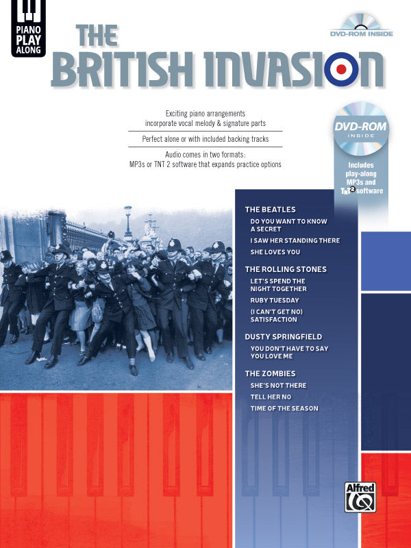 Piano Play-Along: The British Invasion Cover Image