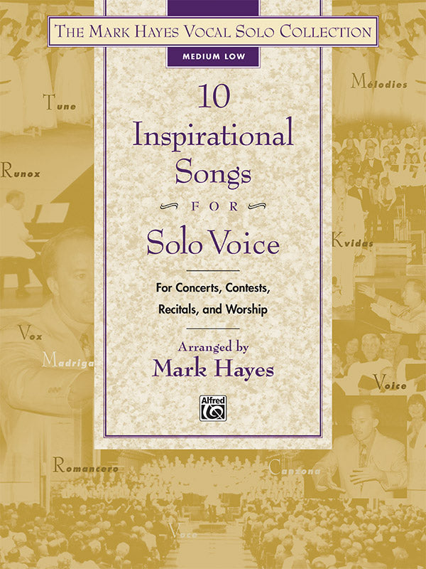 The Mark Hayes Vocal Solo Collection: 10 Inspirational Songs for Solo Voice Cover Image