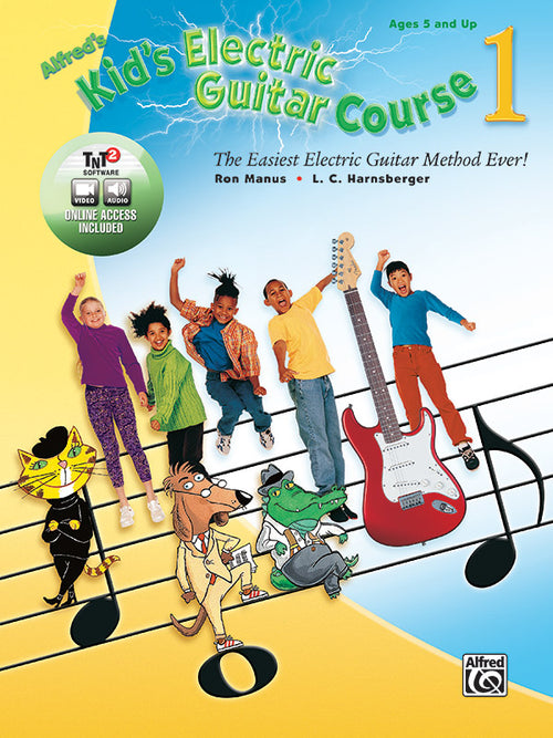 Alfred's Kid's Electric Guitar Course 1 Cover Image