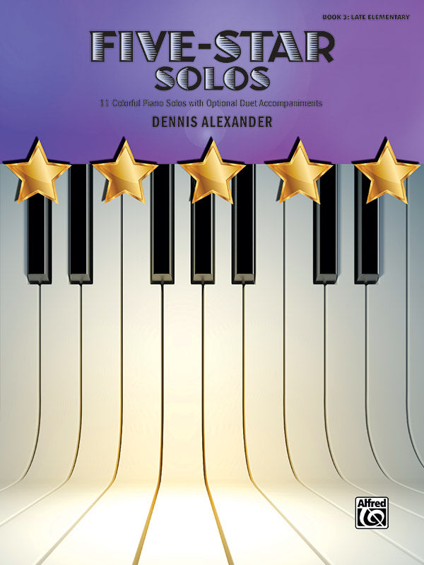 Five-Star Solos, Book 3 Cover Image