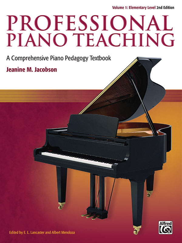 Professional Piano Teaching, Volume 1 (2nd Edition) Cover Image