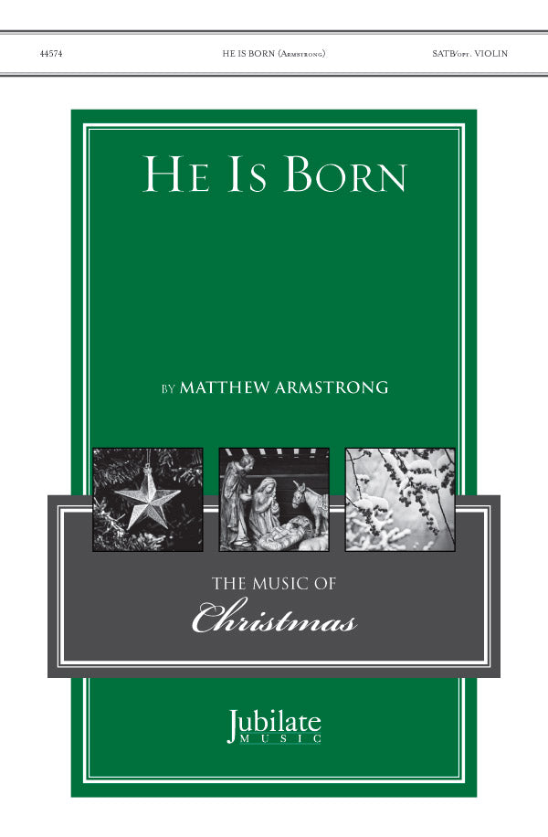 He Is Born Cover Image