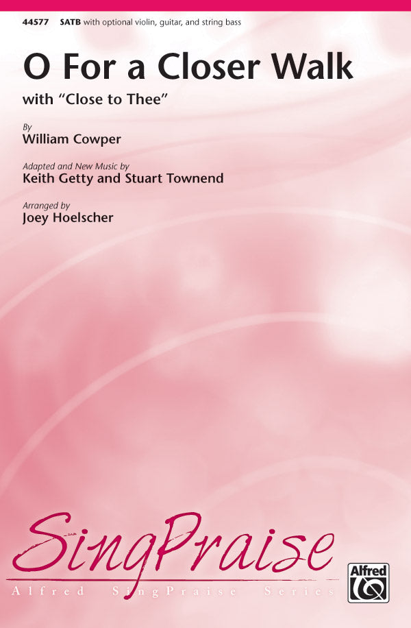 O, For a Closer Walk Cover Image