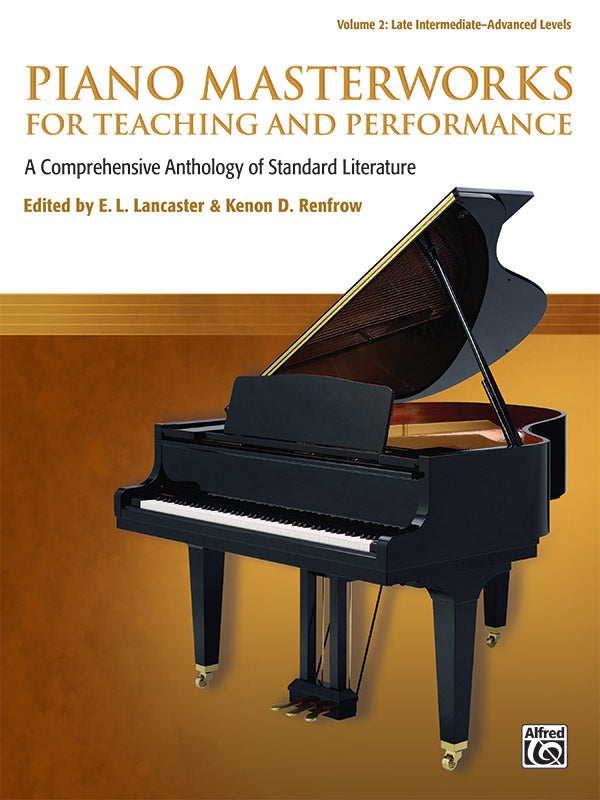 Piano Masterworks for Teaching and Performance, Volume 2 Cover Image