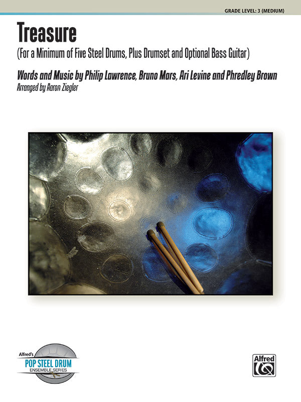 Treasure: 3rd Percussion Sheet Music Preview