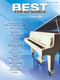 Best Top 40 Songs: '70s to '90s Cover Image