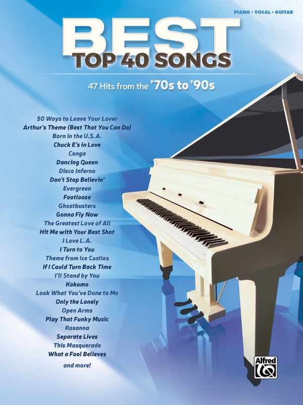 Best Top 40 Songs: '70s to '90s Cover Image