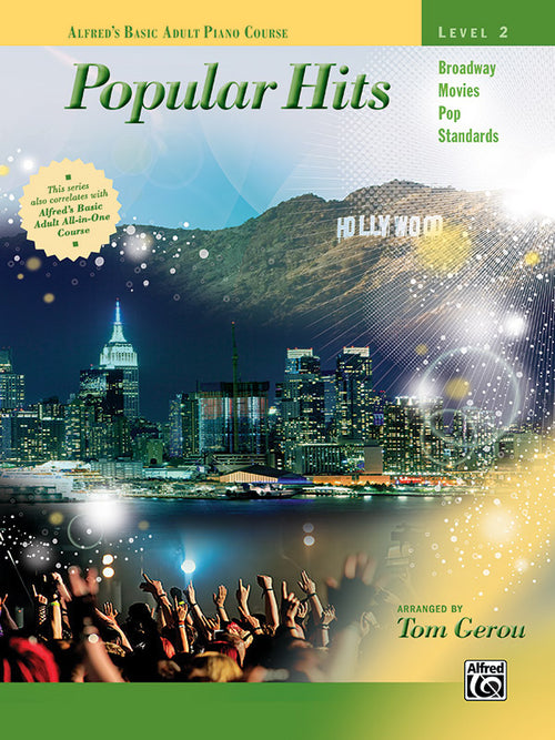 Alfred's Basic Adult Piano Course: Popular Hits, Level 2 Cover Image