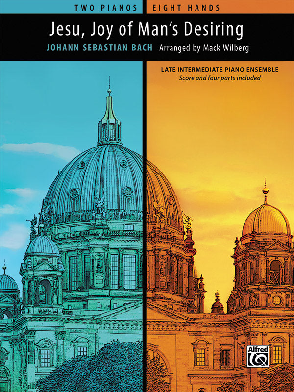 Jesu, Joy of Man's Desiring - Piano Quartet (2 Pianos, 8 Hands) Sheet Music Preview
