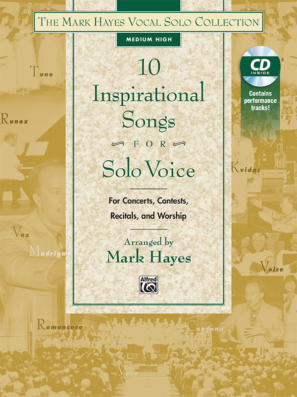 The Mark Hayes Vocal Solo Collection: 10 Inspirational Songs for Solo Voice Cover Image