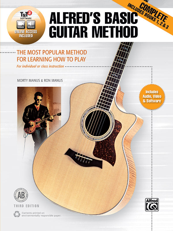 Alfred's Basic Guitar Method, Complete (Third Edition) Cover Image