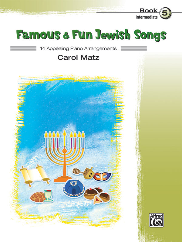 O Chanukah, O Chanukah - Piano Solo with Lyrics Sheet Music Preview