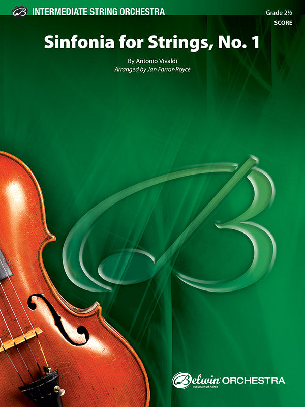 Sinfonia for Strings, No. 1 Cover Image