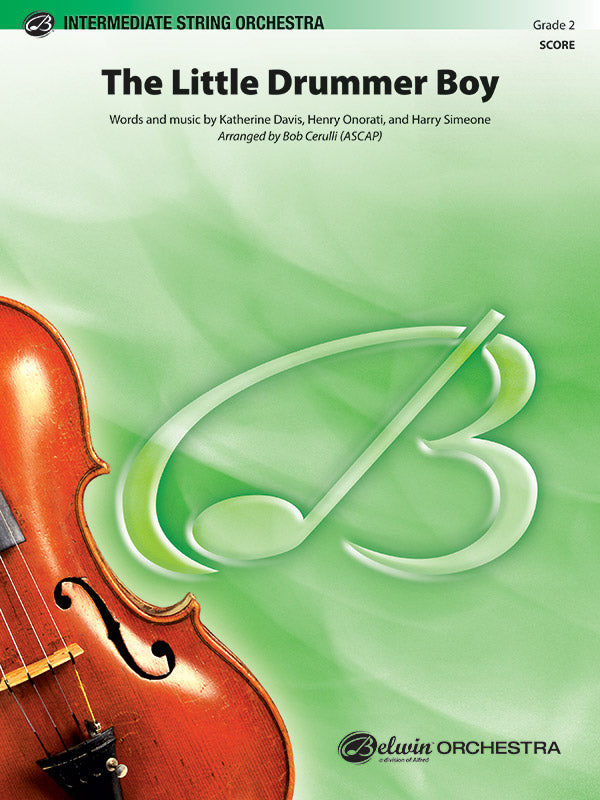 The Little Drummer Boy: 1st Violin Sheet Music Preview