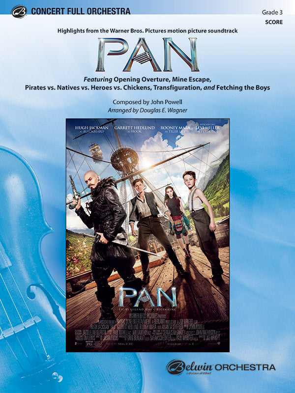 Pan: Highlights from the Warner Bros. Pictures Motion Picture Soundtrack: 4th F Horn Sheet Music Preview