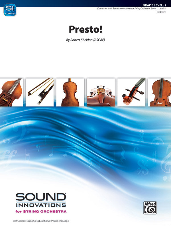 Presto!: Bass Educational Pack Sheet Music Preview