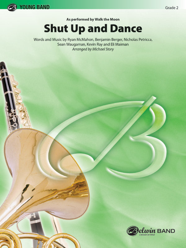Shut Up and Dance: 3rd Percussion Sheet Music Preview