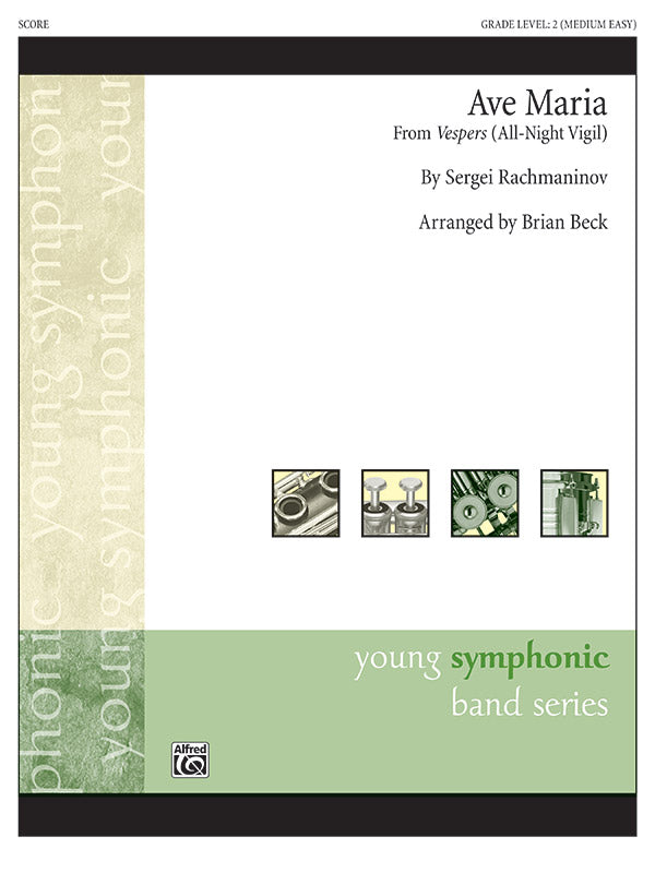 Ave Maria: Flute Sheet Music Preview