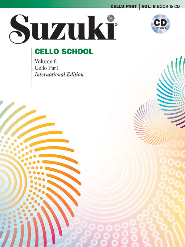 Suzuki Cello School, Volume 6 Cover Image