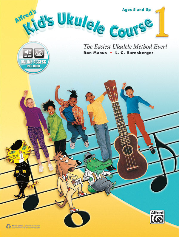 Alfred's Kid's Ukulele Course 1 Cover Image