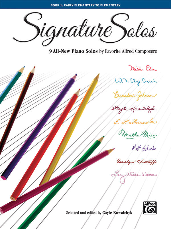 Signature Solos, Book 1 Cover Image