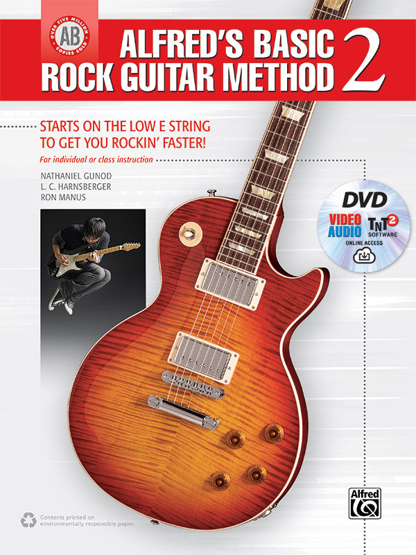 Alfred's Basic Rock Guitar Method 2 Cover Image