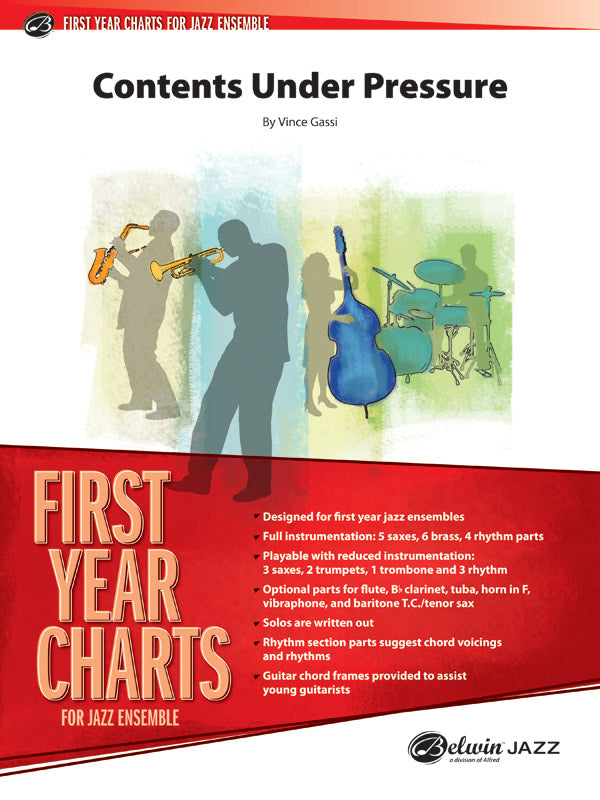 Contents Under Pressure: String Bass Sheet Music Preview