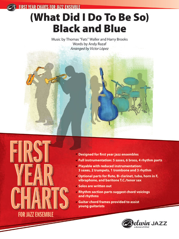 (What Did I Do to Be So) Black and Blue: Drums Sheet Music Preview