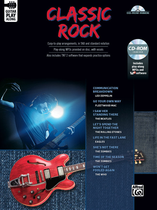 Classic Rock Guitar Play-Along Cover Image