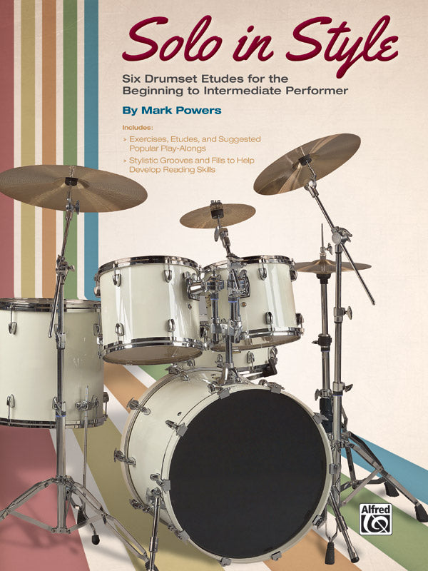 Solo in Style: Six Drumset Etudes for the Beginning to Intermediate Performer Sheet Music Preview