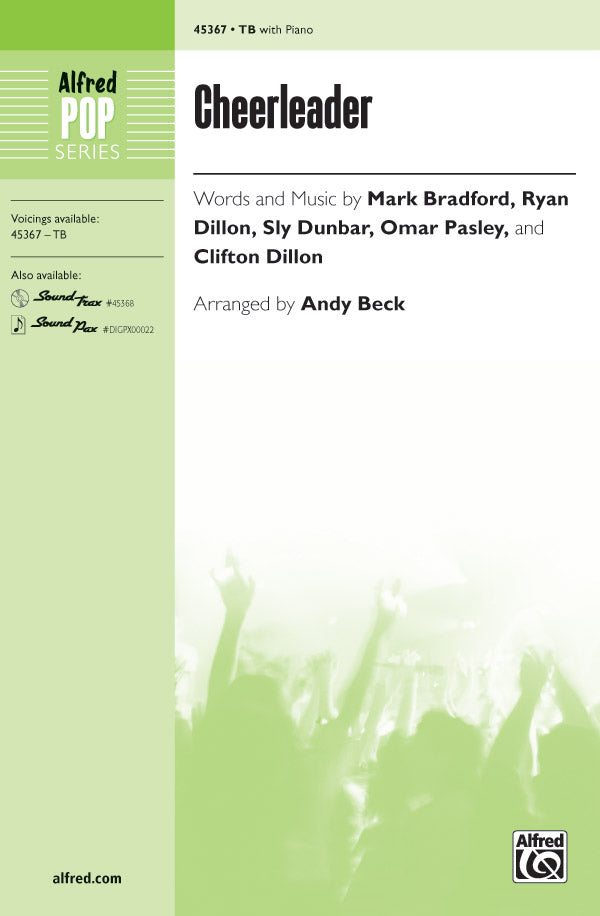Cheerleader Sheet Music Preview