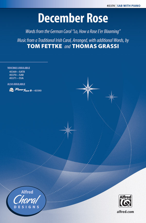 December Rose Sheet Music Preview