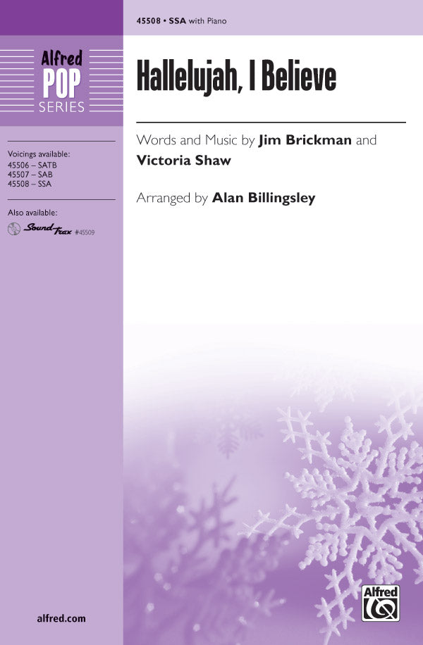 Hallelujah, I Believe Cover Image