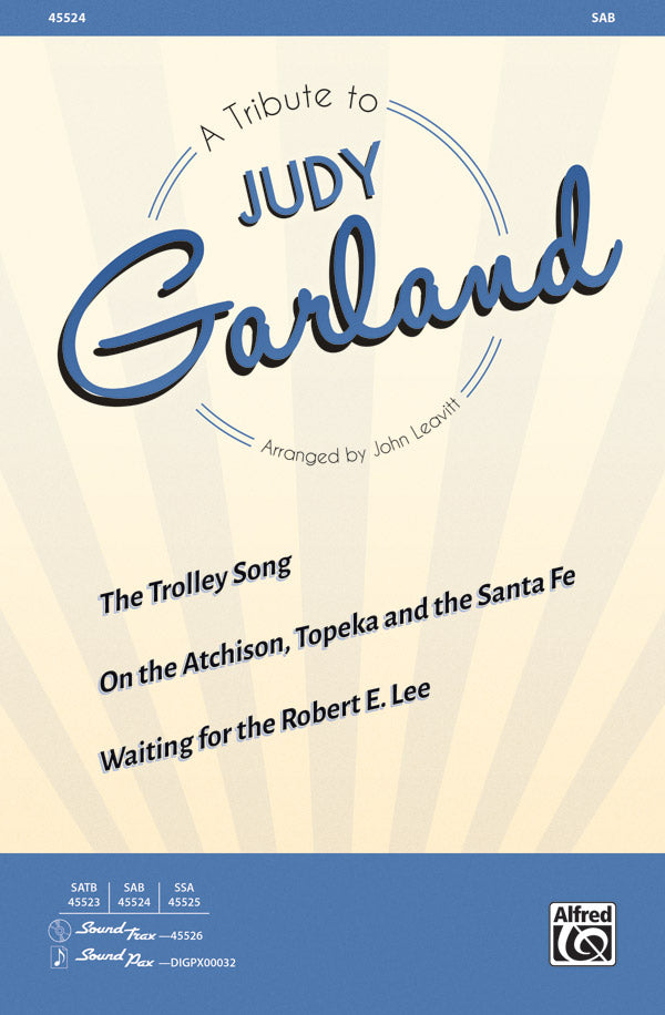 A Tribute to Judy Garland Cover Image