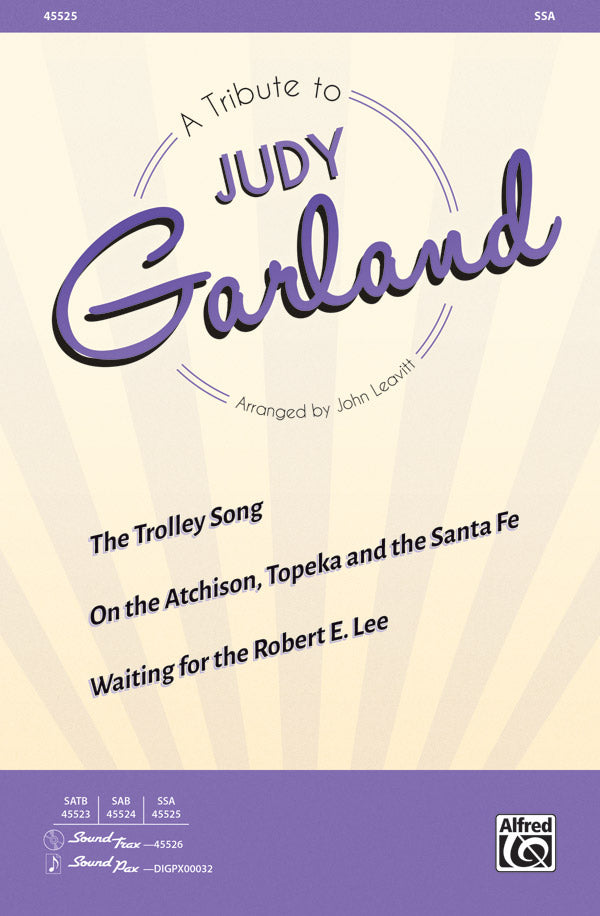 A Tribute to Judy Garland Sheet Music Preview