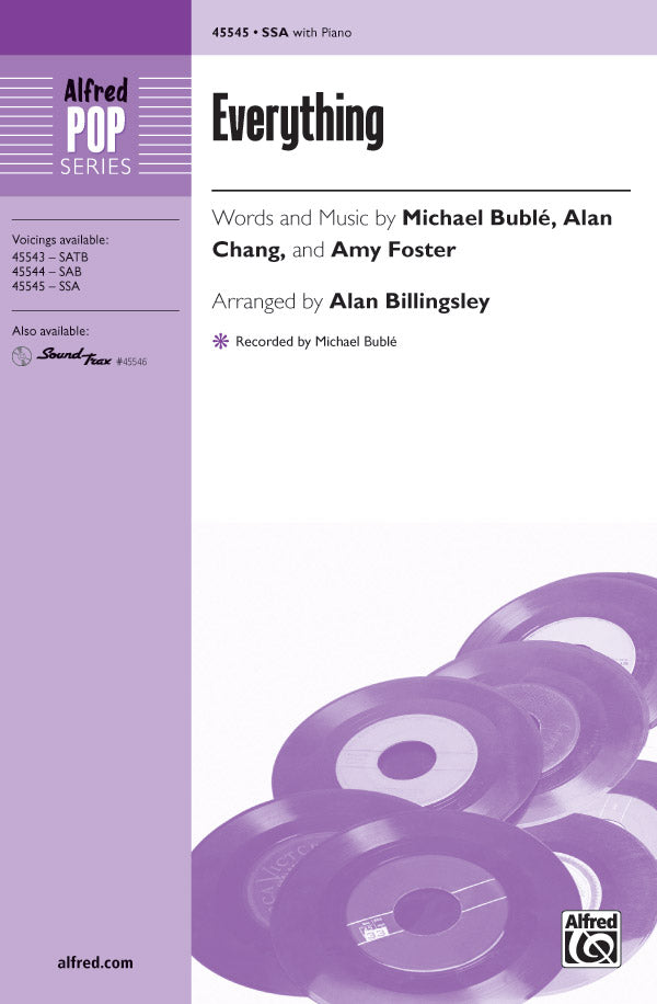 Everything Sheet Music Preview