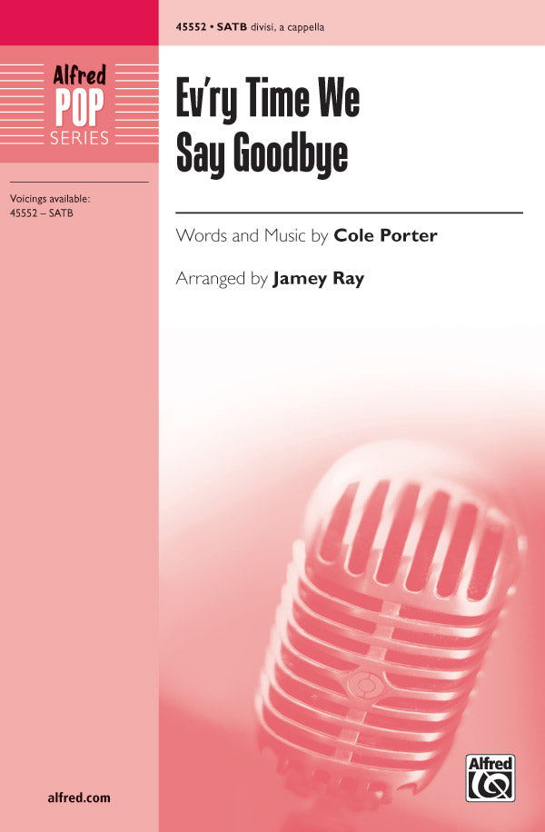 Ev'ry Time We Say Goodbye Cover Image