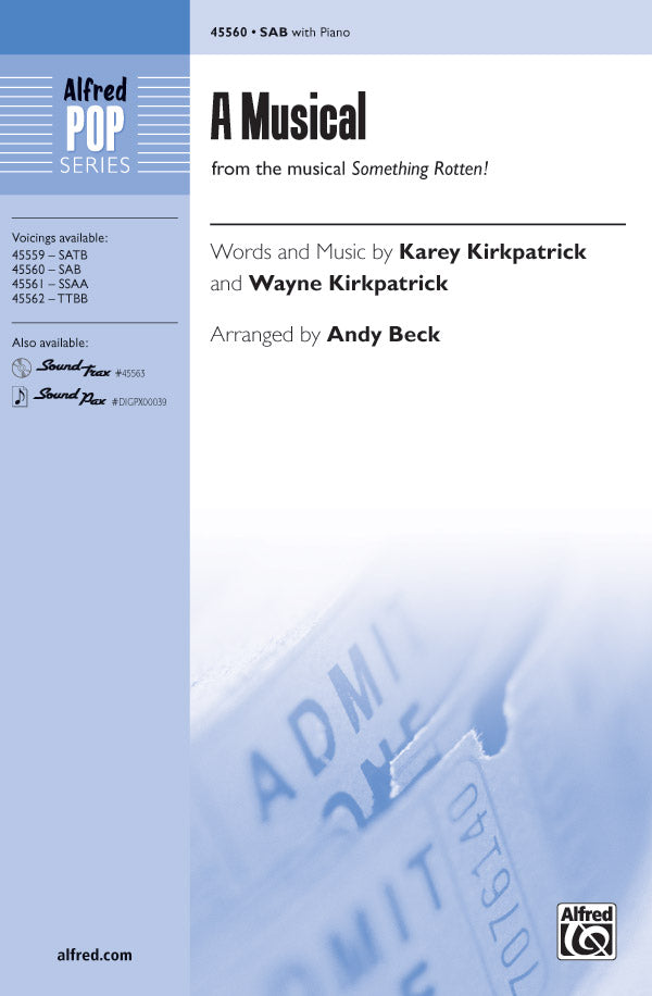 A Musical Sheet Music Preview